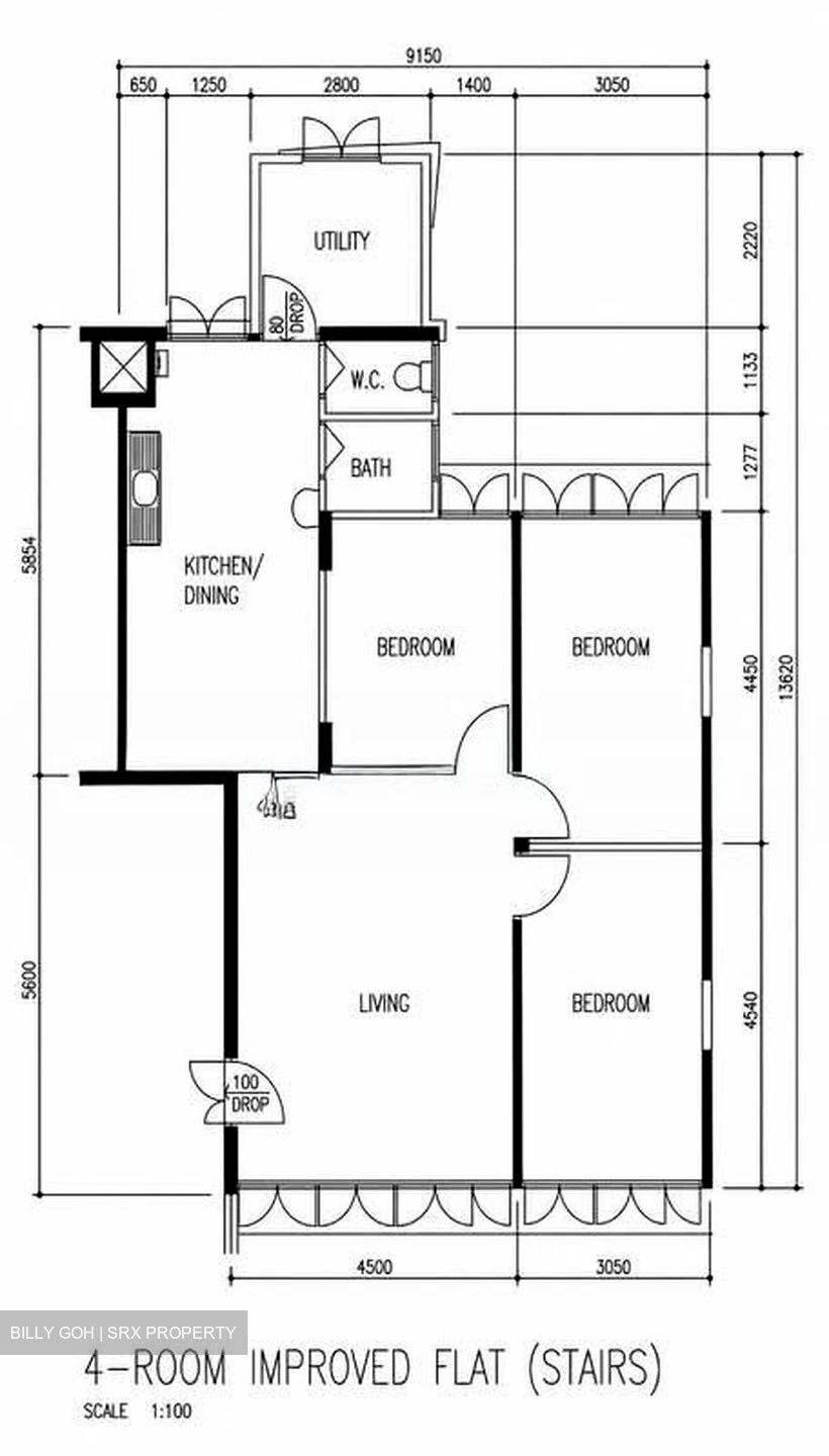 Blk 34 Bedok South Parkview (Bedok), HDB 4 Rooms #602782881